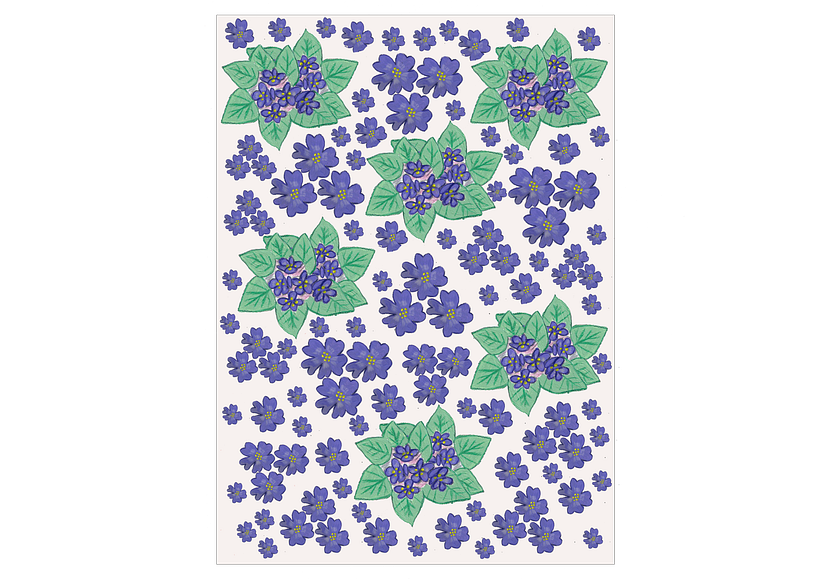 My project for course: Floral Illustration and Pattern Design 2