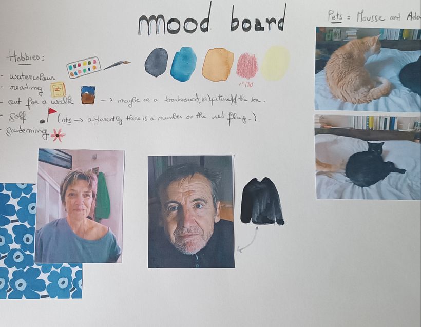 My project for course: Playful Illustration with Watercolor & Colored Pencils 1