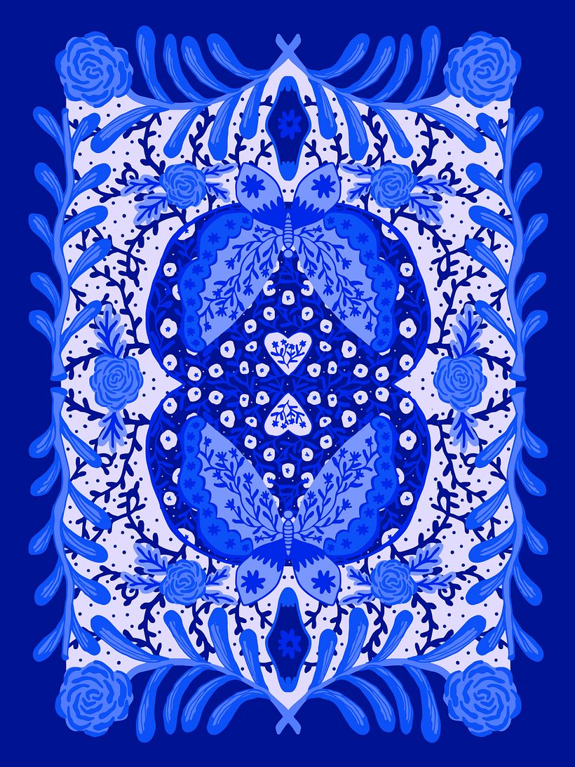 Diseño textil para lonitas playeras 2