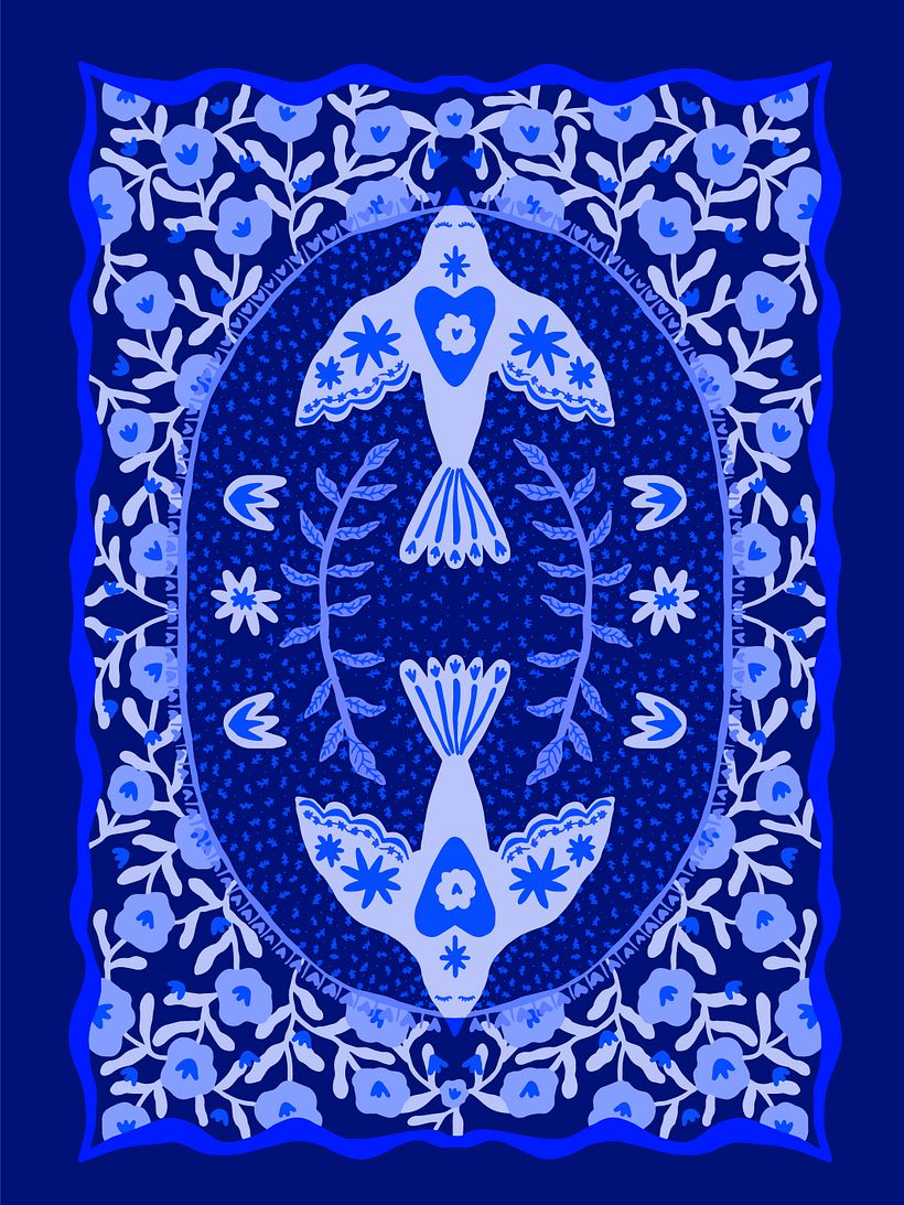 Diseño textil para lonitas playeras 4