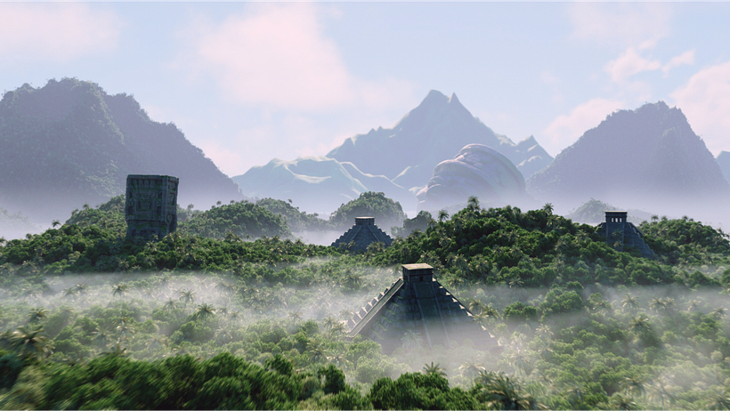 My project for course: Surreal Fantasy Landscapes in 3D 1