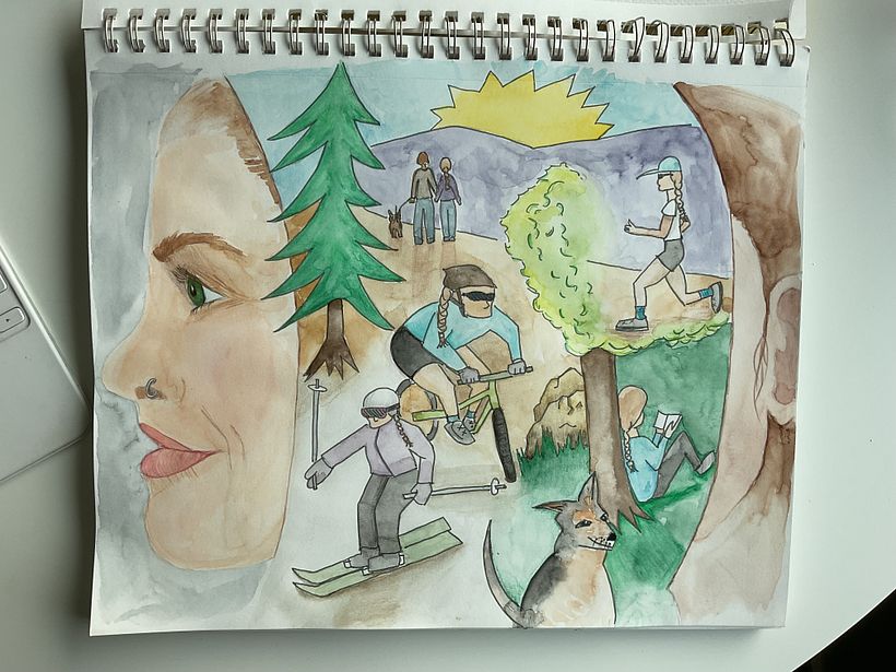 My project for course: Surreal Illustration with Watercolor and Ink 1