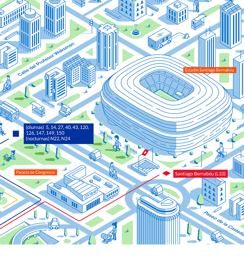 Parkings - EMT Madrid | Infografía 8