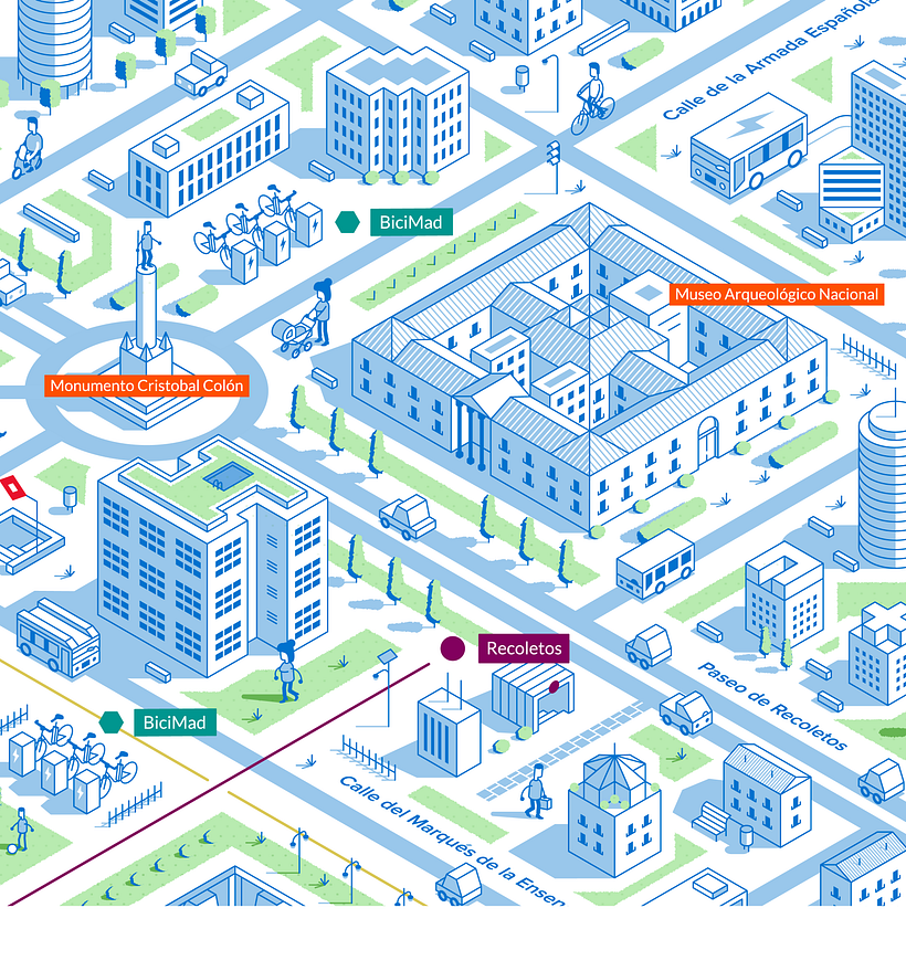 Parkings - EMT Madrid | Infografía 17