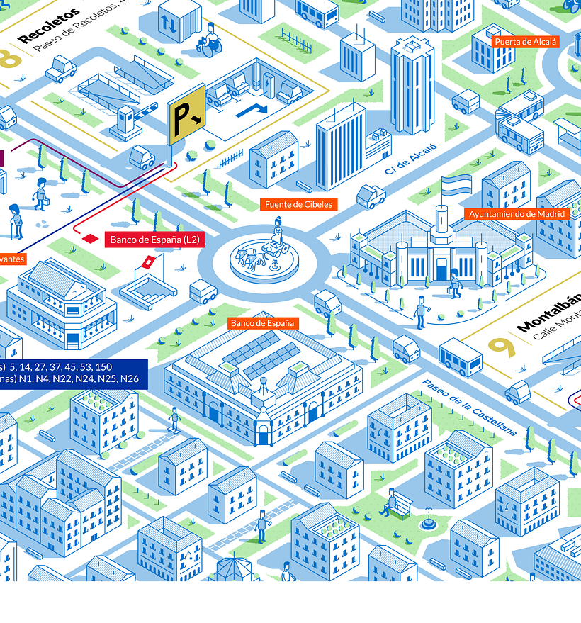 Parkings - EMT Madrid | Infografía 20