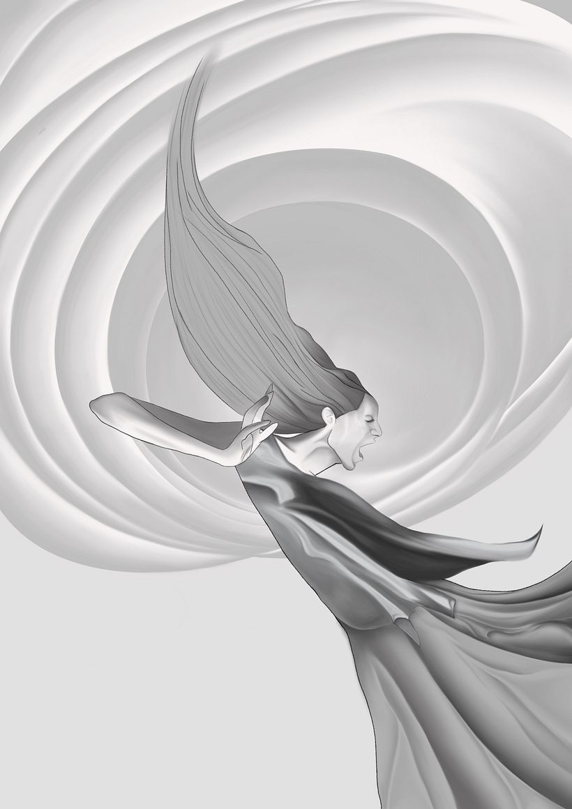 My project for course: Drawing From Imagination with Graphite and Charcoal (but a digital version) 1