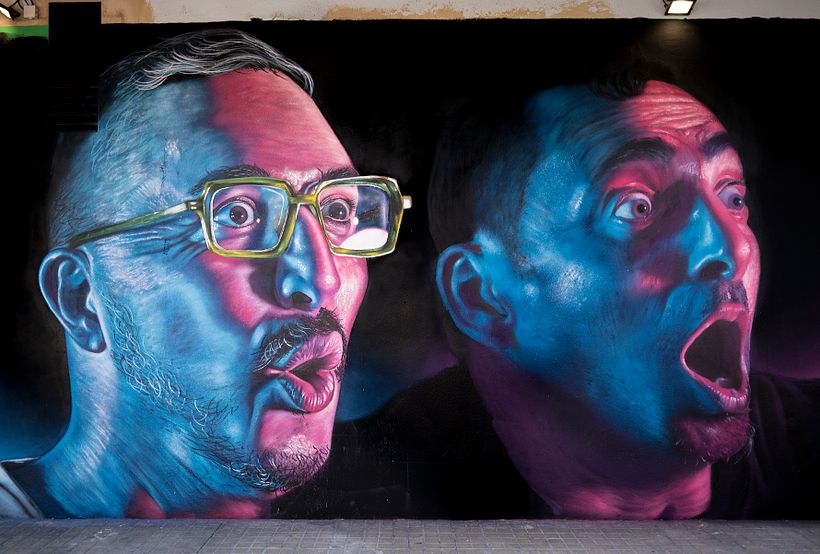 Portraits of Xelon XLF (painted by Dridali) and Deih XLF (painted by me)