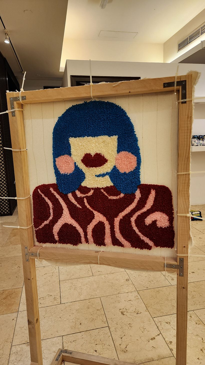My project for course: Tufting Technique for Creating Rugs 3