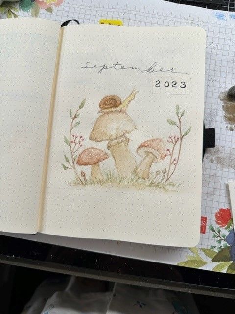 Monthly Cover Page - Had a small mistake with the cover page that I tried to fix.