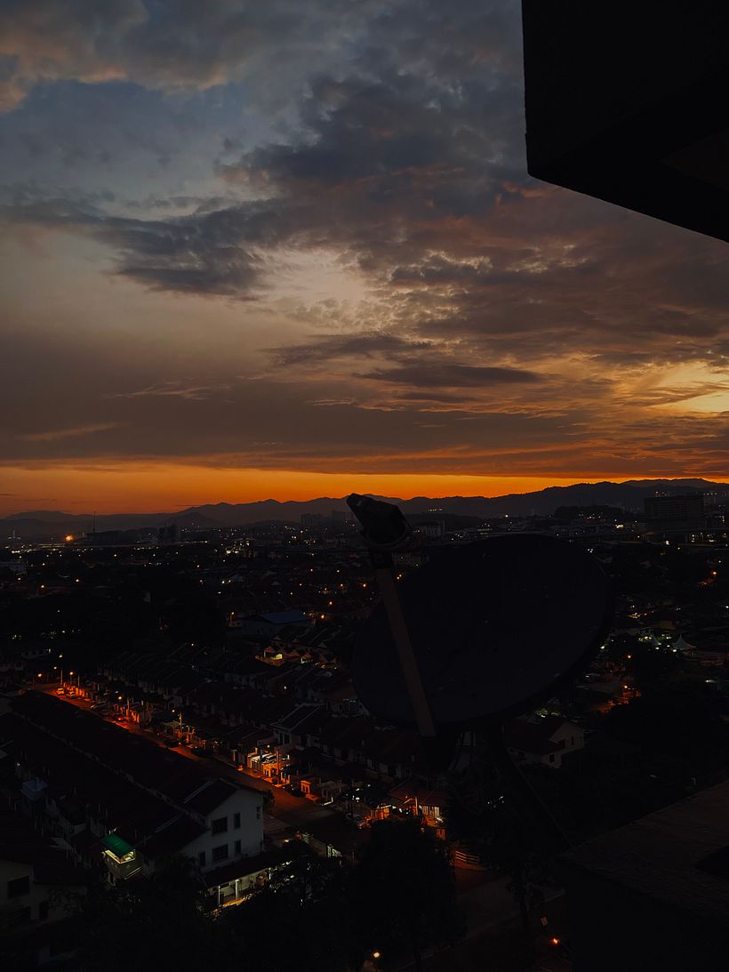 Sky during dawn