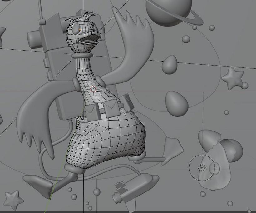 My project for course: 3D Character Creation in Blender 5