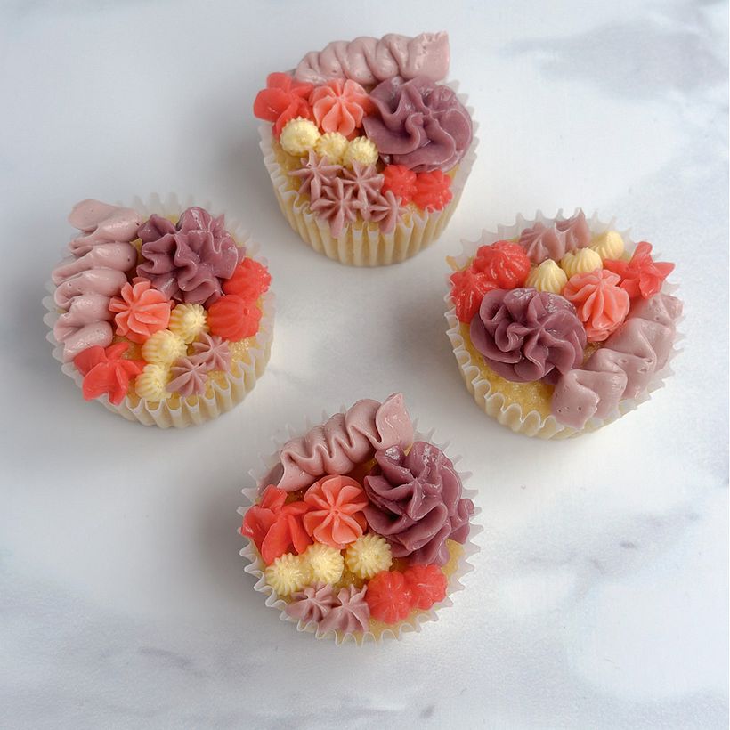 Mi proyecto del curso: Decoración artística de cupcakes con buttercream 3