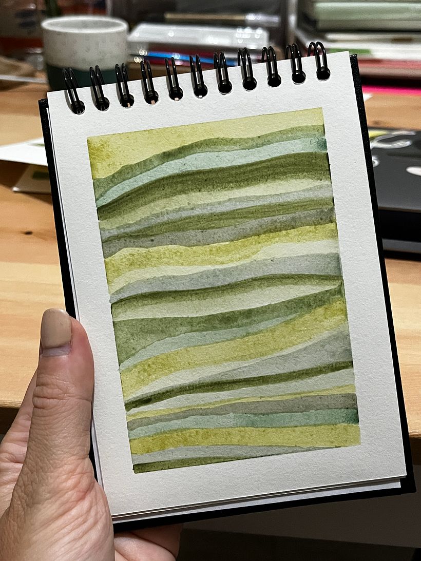 My project for course: Realistic Botanical Watercolor Drawing 6
