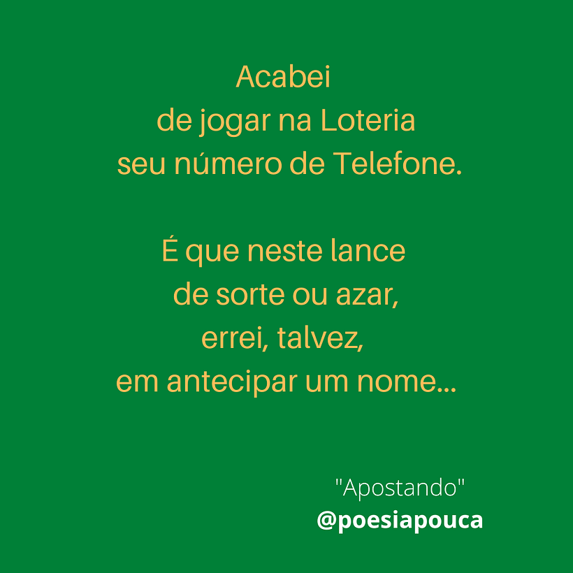 Poesia Pouca 3