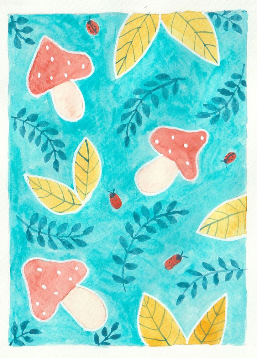 First attempt of the pattern - didn't like it