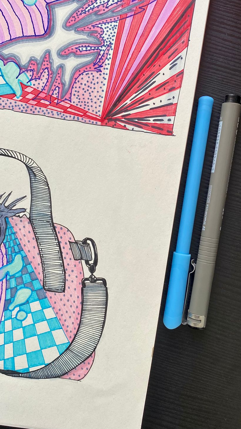 Applying experimented pattern to an object
