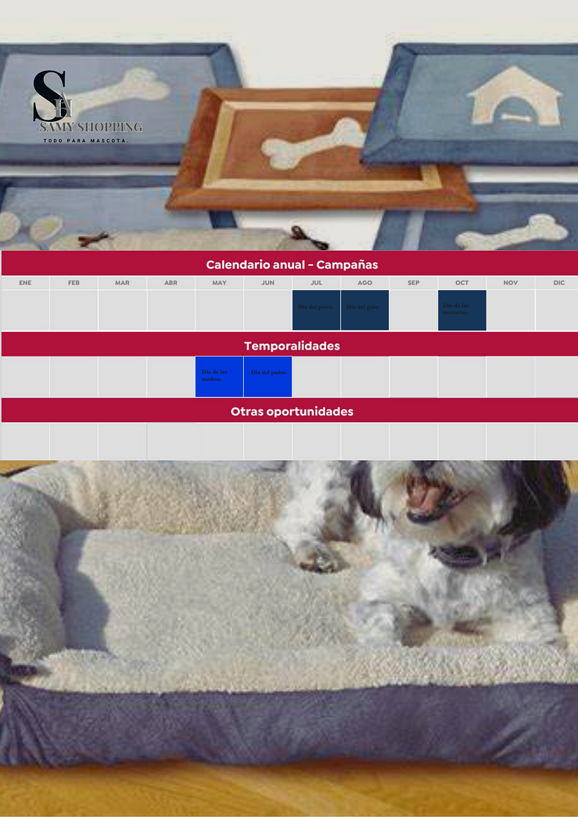 Calendario de campaña.