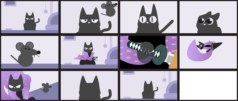 Mi proyecto del curso: Animación vectorial estilo cuadro a cuadro con After Effects 16