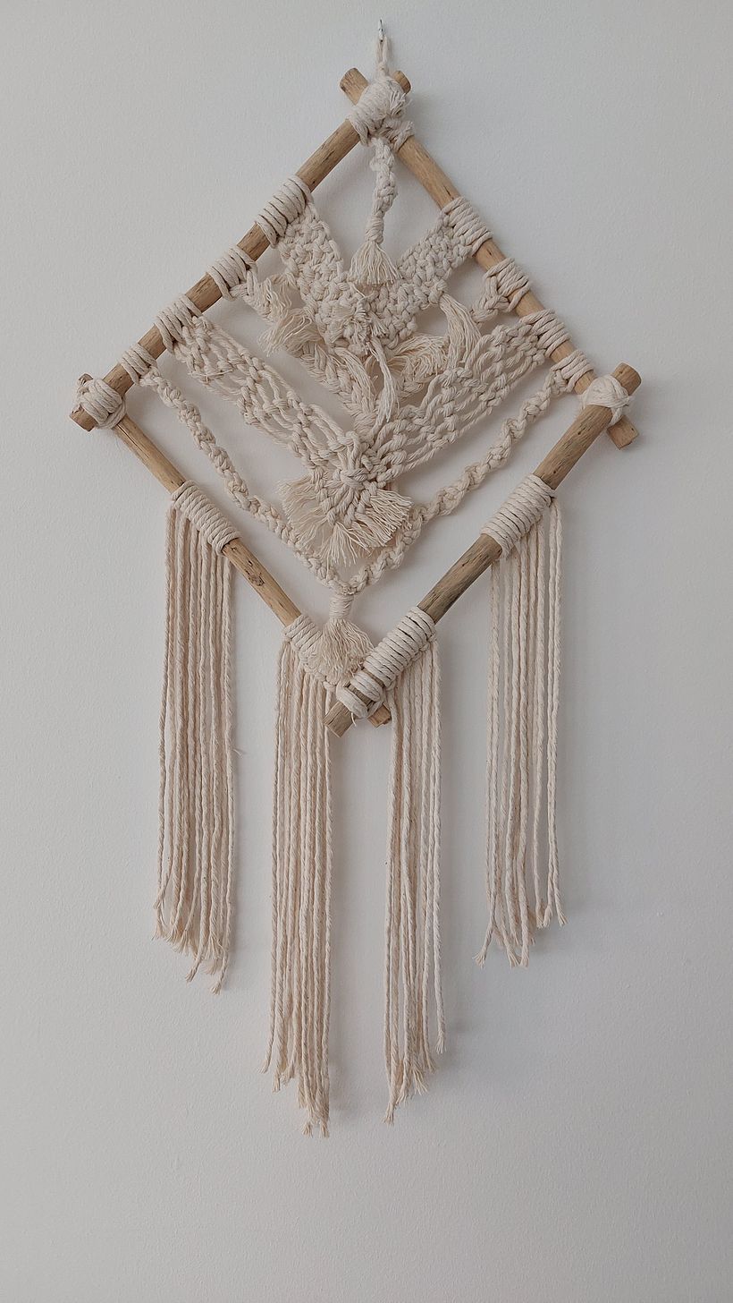 Projeto do curso: Introdução à tapeçaria em macramé 2