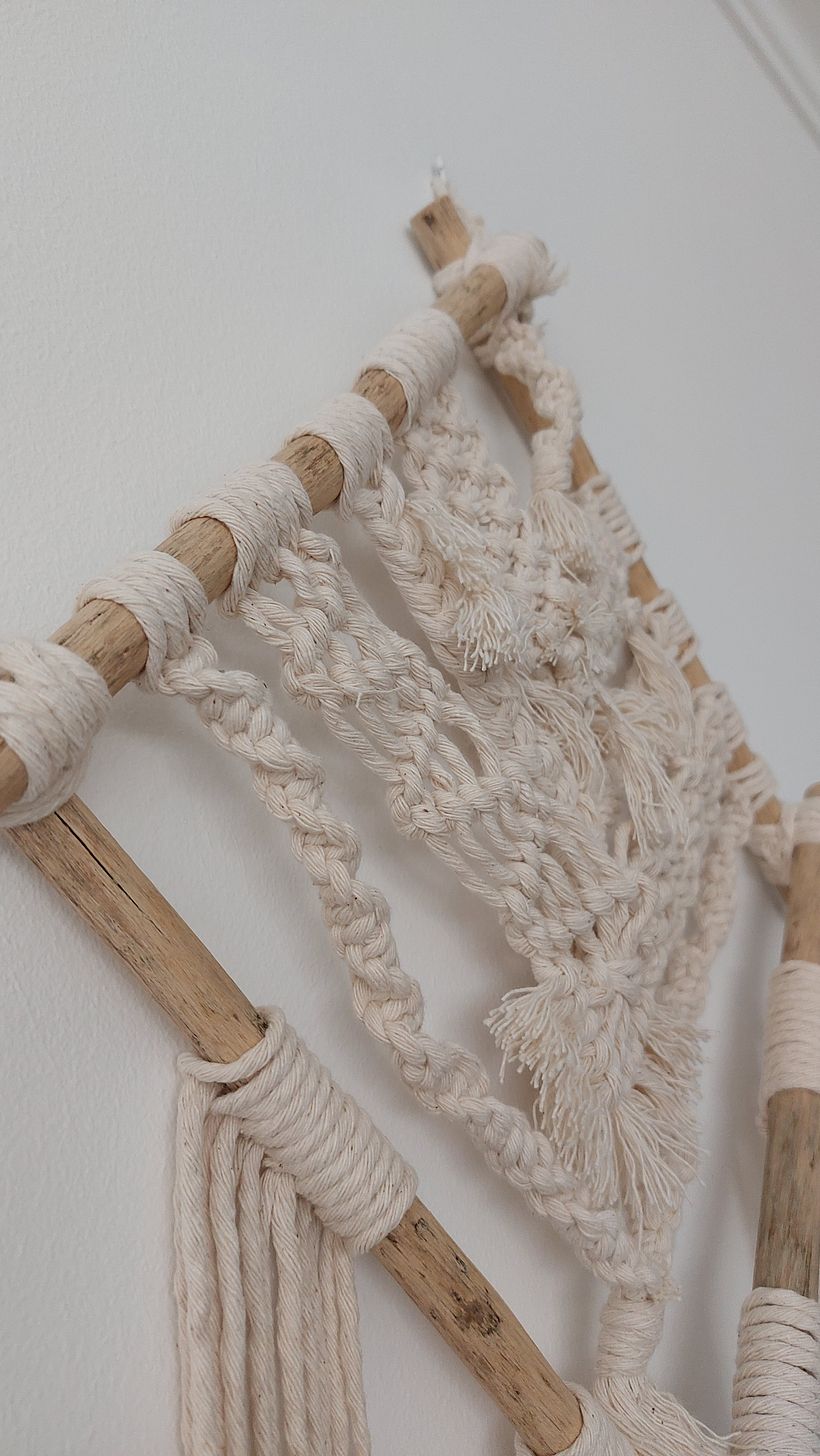 Projeto do curso: Introdução à tapeçaria em macramé 4