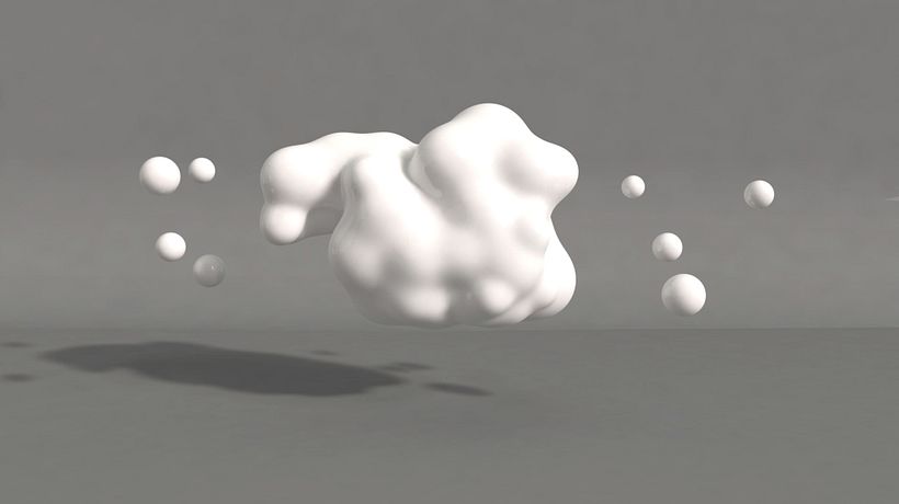 Nube molécula 5