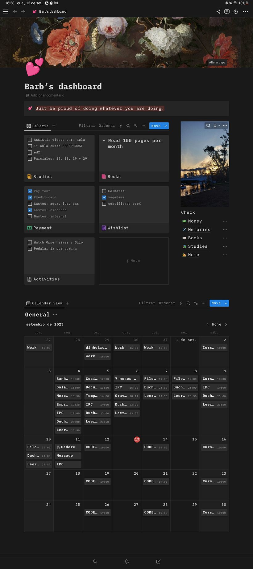 Página principal | Menú inicial