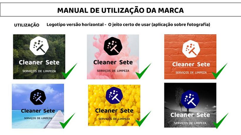 Logotipo Cleaner Sete 5