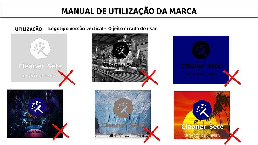 Logotipo Cleaner Sete 7