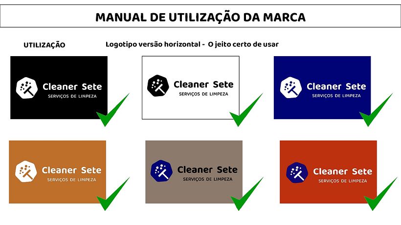 Logotipo Cleaner Sete 7