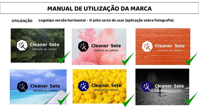 Logotipo Cleaner Sete 8