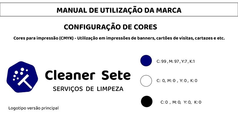 Logotipo Cleaner Sete 12