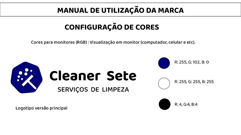 Logotipo Cleaner Sete 13