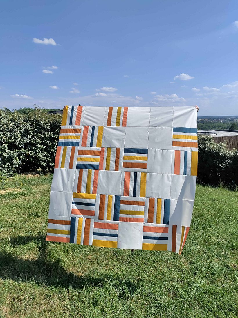 Quilt top finished !