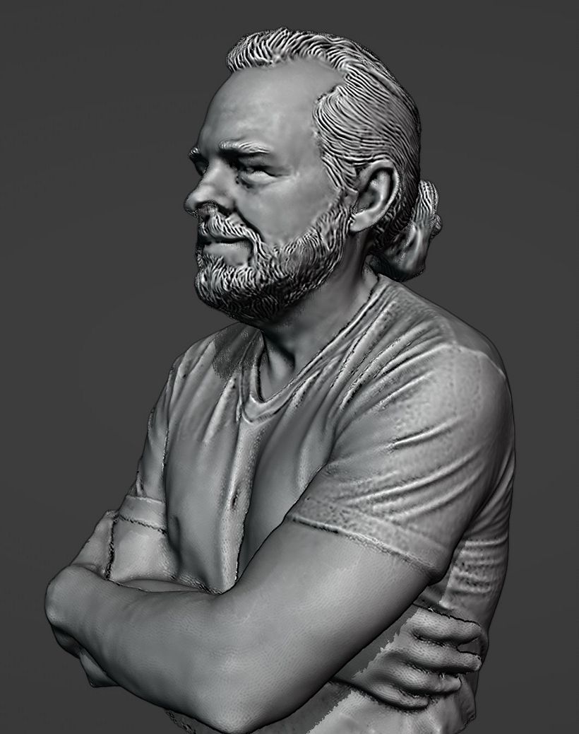 Killer Klowns Cast 3D scan 8