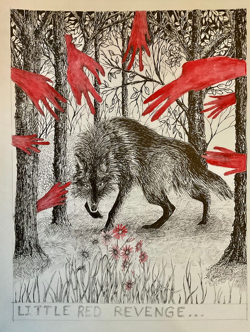 My project for course: Surrealistic Fineliner Illustration 2