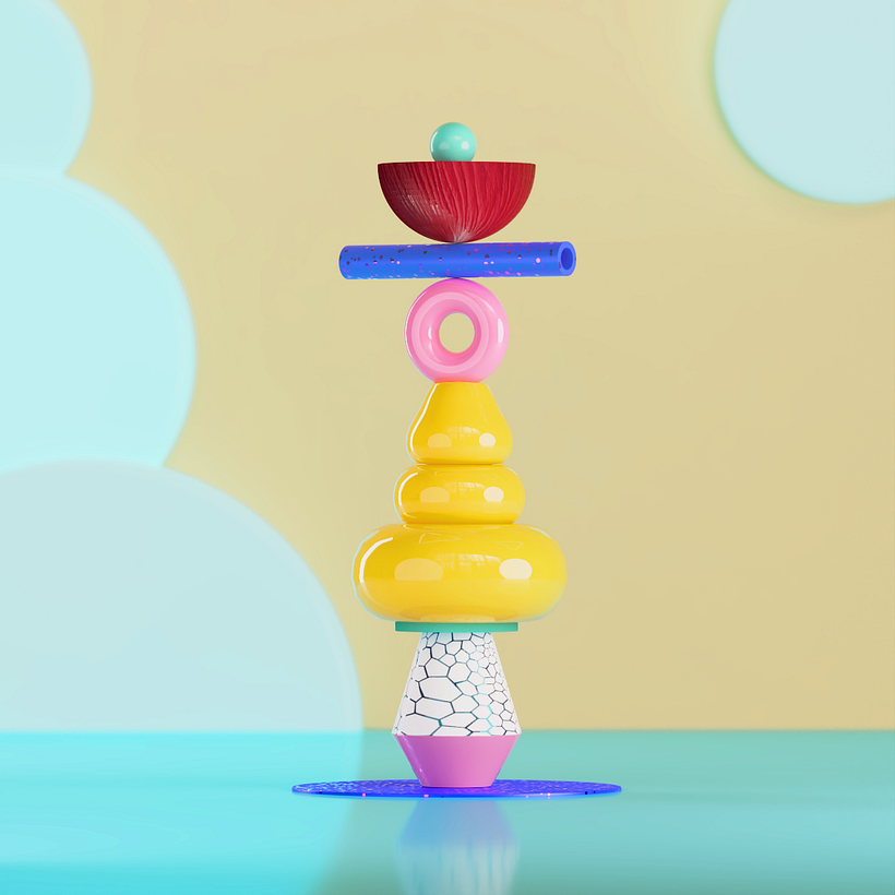 My project for course: 3D Modeling and Animation Techniques with Cinema 4D  4