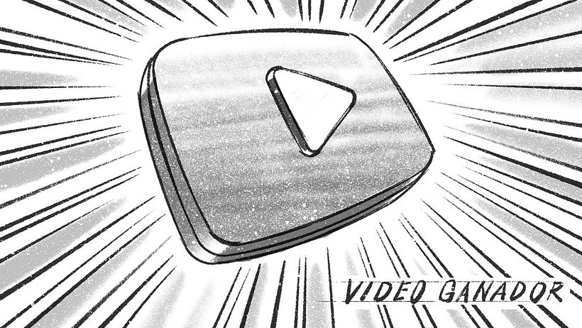 Davis Lisbon, "YouTube", 2022, Procreate, 1476 x 831 px Goldwind, Madri, Espanha | Espanha