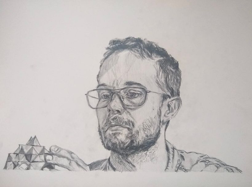 draft 2 - a portrait of Thomas Cian.