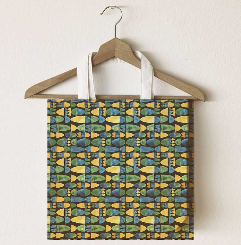 Mi proyecto del curso: Diseño y composición de patterns textiles 22