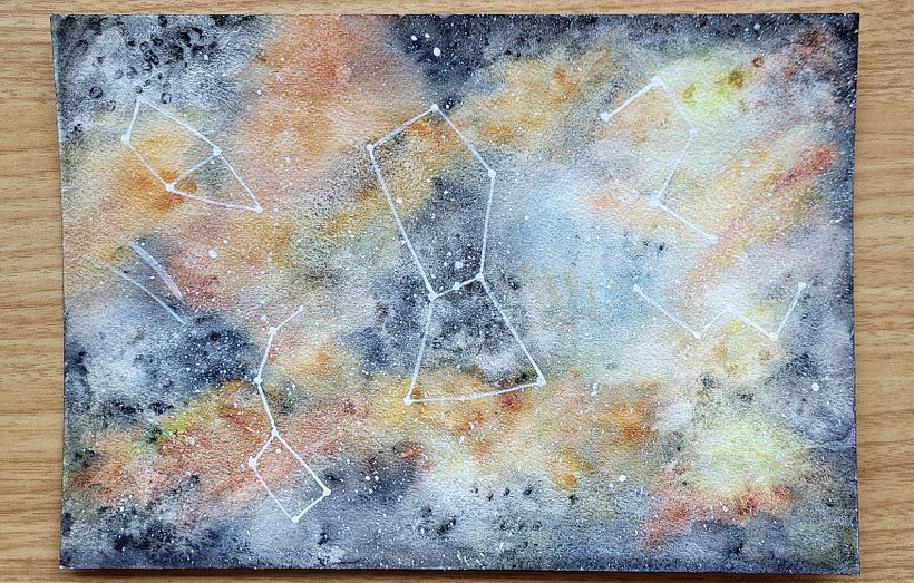 My project for course: Modern Watercolor Techniques - Ilustración tradicional