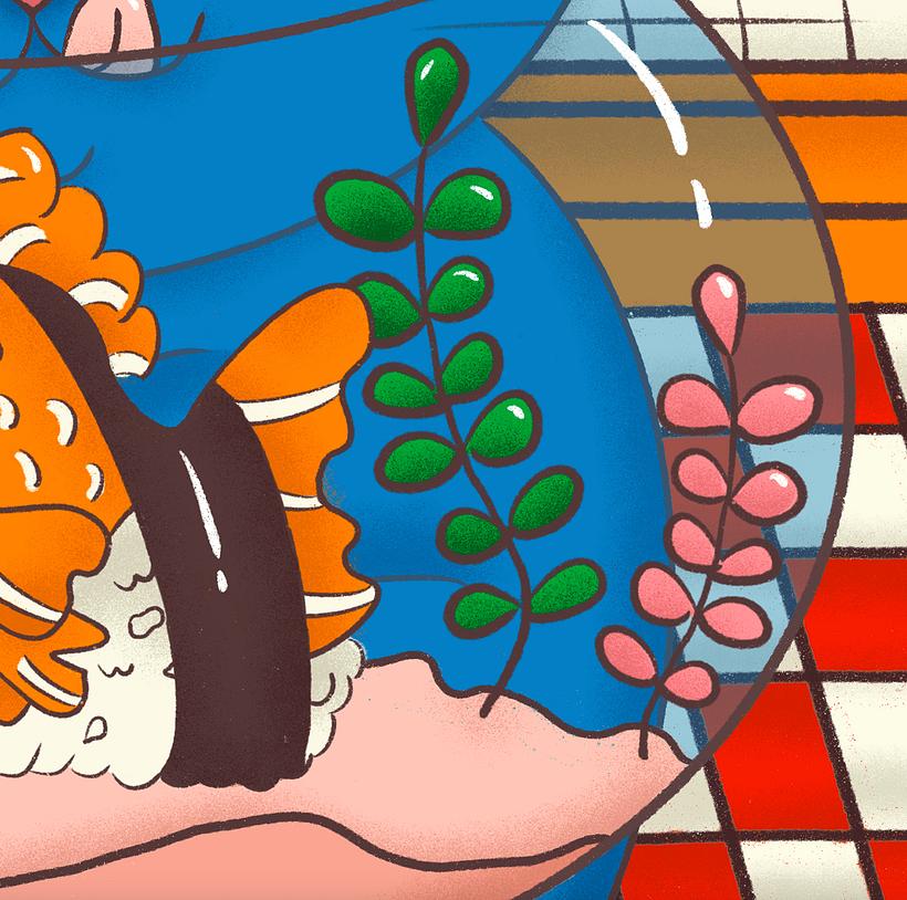 Sushi Cat | Ilustração 5