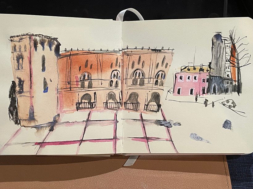 My project for course: Urban Sketching: Capture Your City in Motion 5