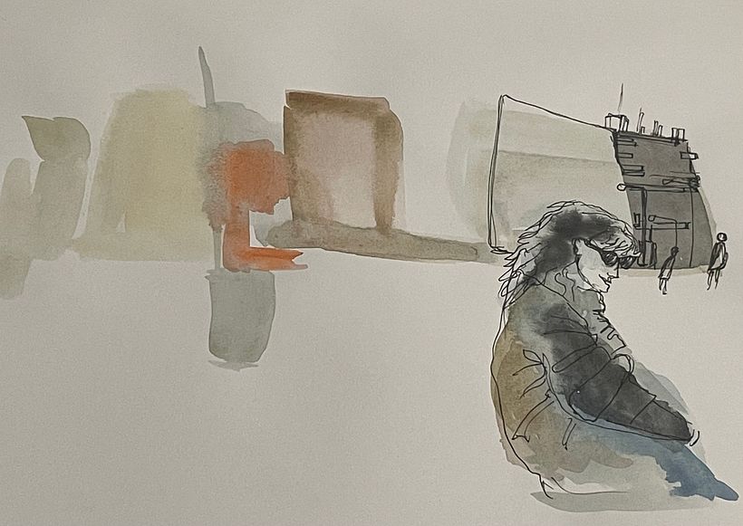 My project for course: Urban Sketching: Capture Your City in Motion 7