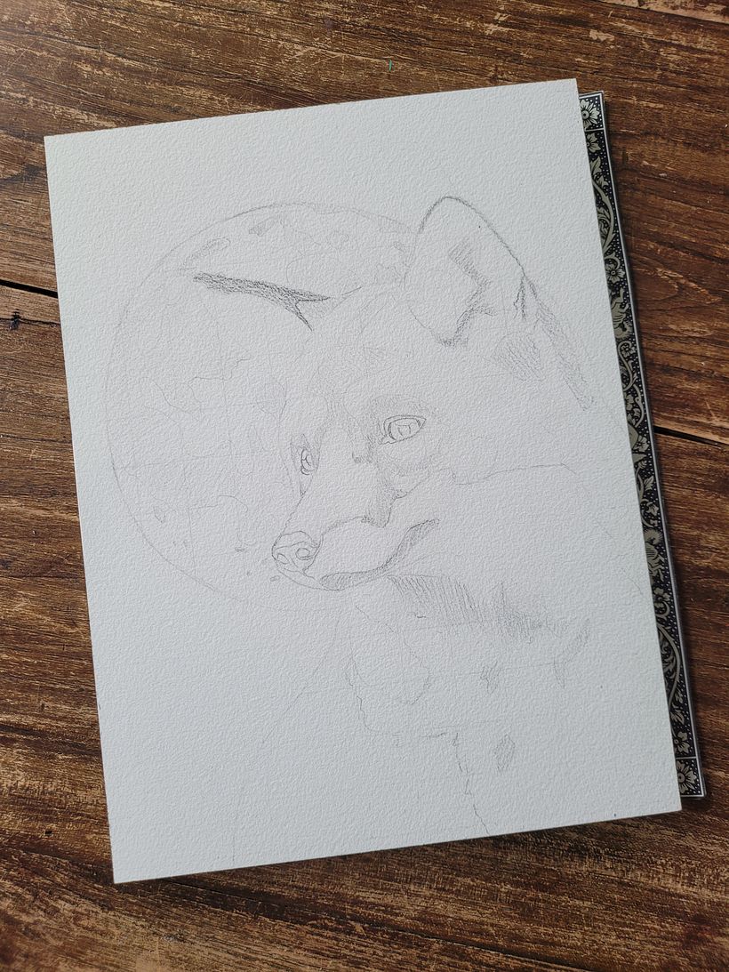 My project for course: Expressive Animal Portraits in Watercolor 1
