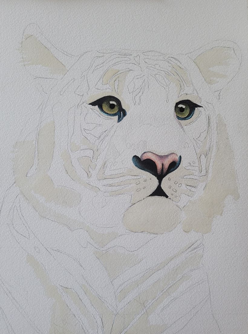 My project for course: Expressive Animal Portraits in Watercolor 6