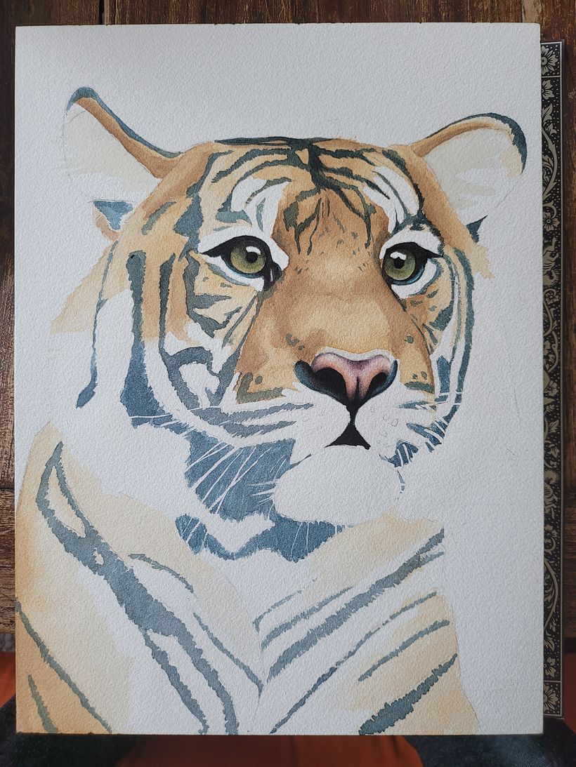 My project for course: Expressive Animal Portraits in Watercolor 8