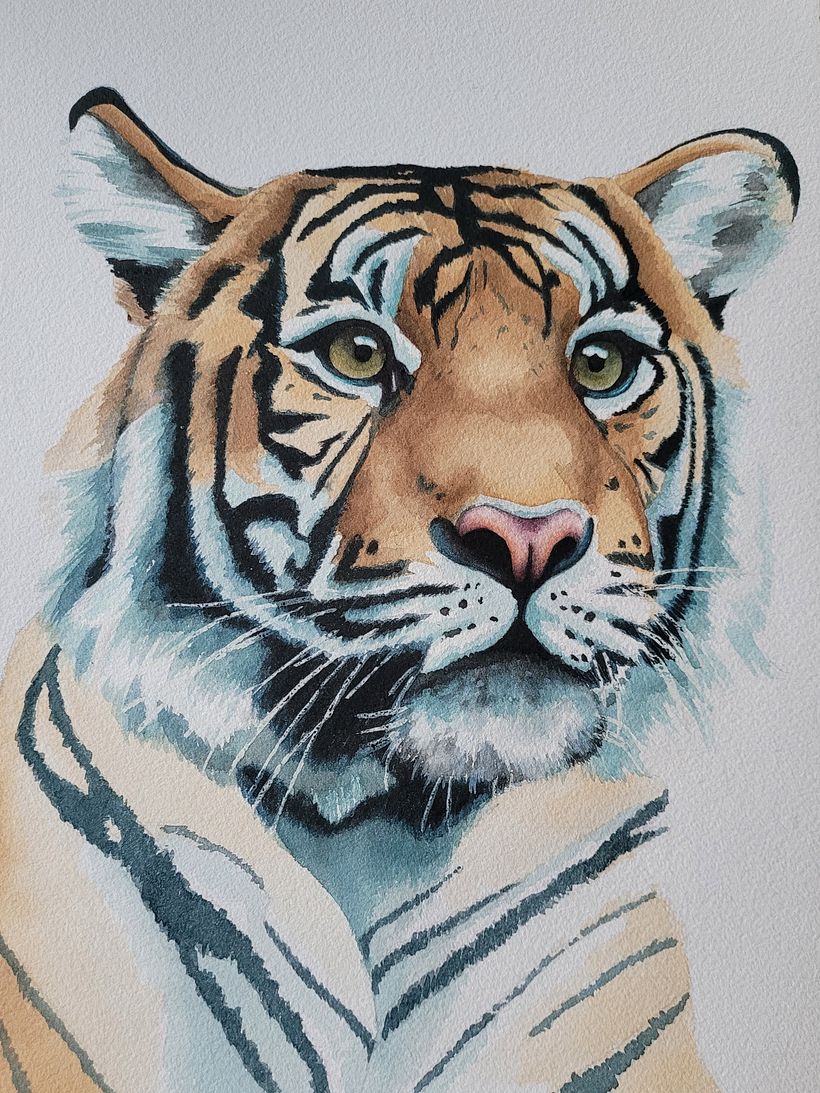 My project for course: Expressive Animal Portraits in Watercolor 10