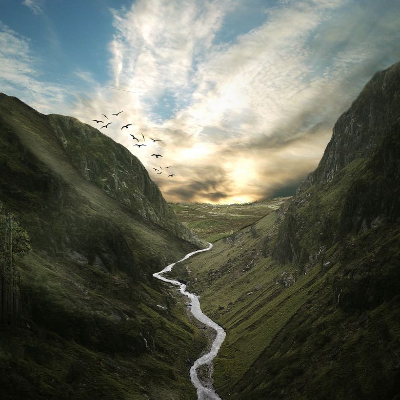 Meu projeto do curso: Matte Painting: criando mundos fotorrealistas 2