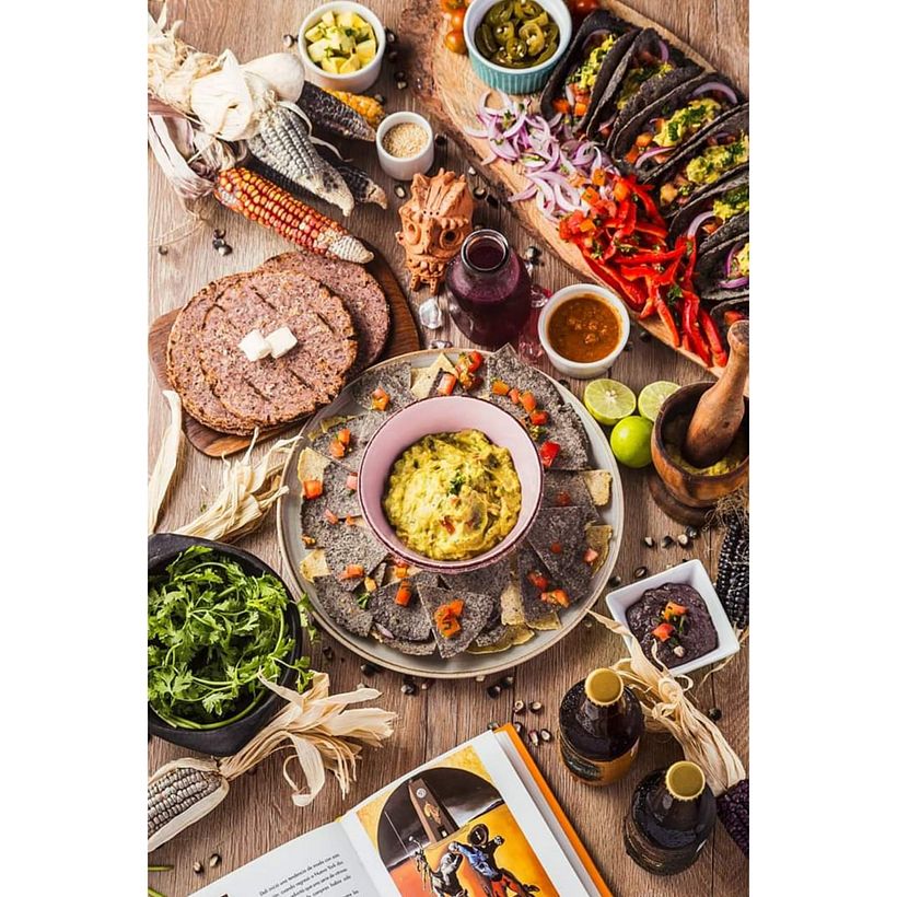 Producción, maquillaje y estilismo para fotografia de alimentos