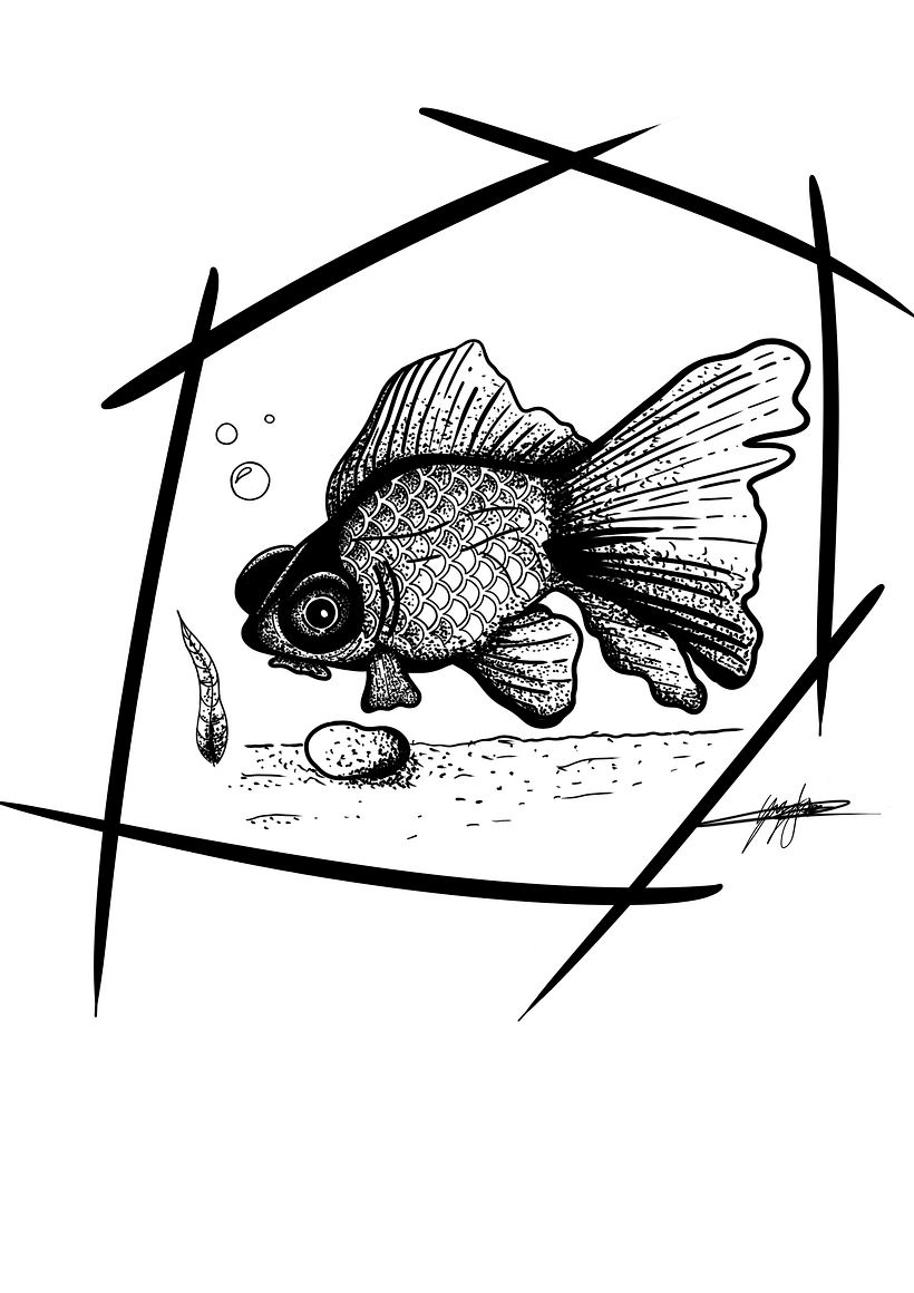 Meu projeto do curso: Desenho de tatuagem blackwork - Ilustrasi tradisional